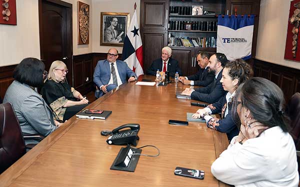 Pleno recibe a misión de la OEA para impulsar la participación política de las mujeres