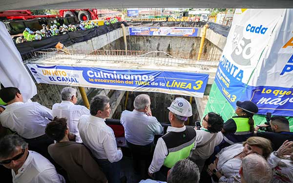 Tuneladora Panamá llega a Albrook, tras reimpulso a la obra de la Línea 3 por la administración Mulino